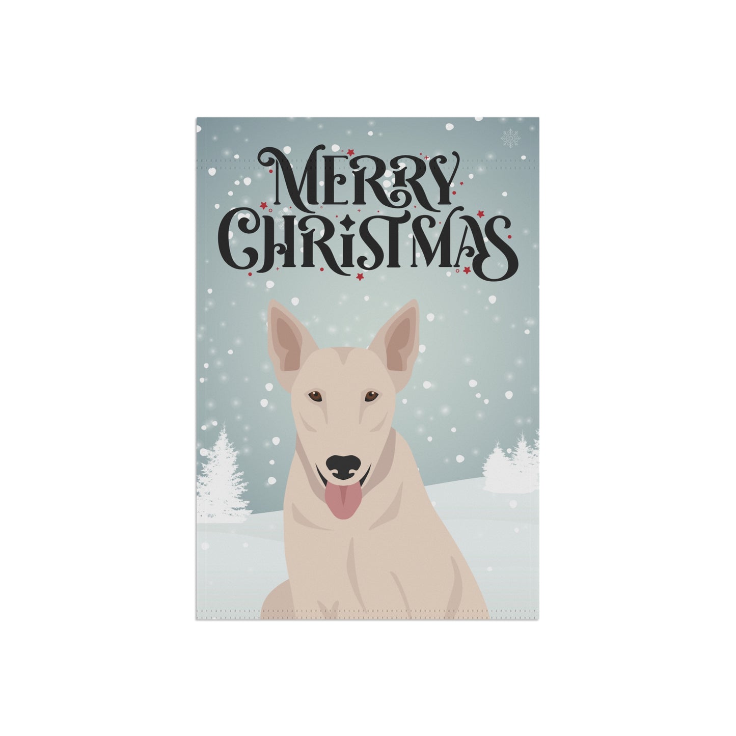 Bull Terrier Dog Garden Flag