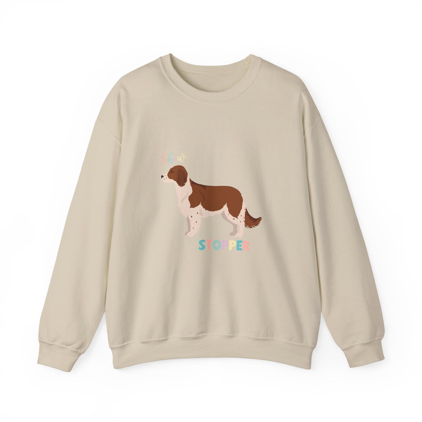 Welsh Springer Spaniel Dog Unisex Heavy Blend Crewneck Sweatshirt