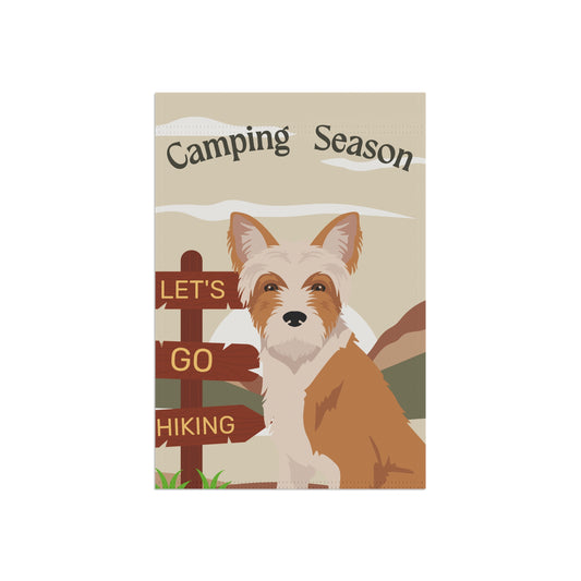 Portuguese Podengo Dog Camping Garden Flag
