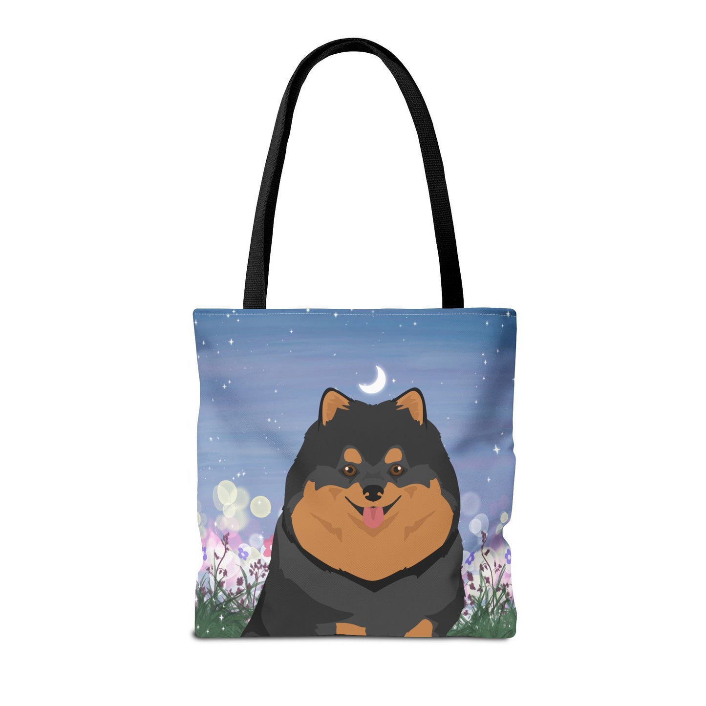 Pomeranian Dog Tote Bag 16x16