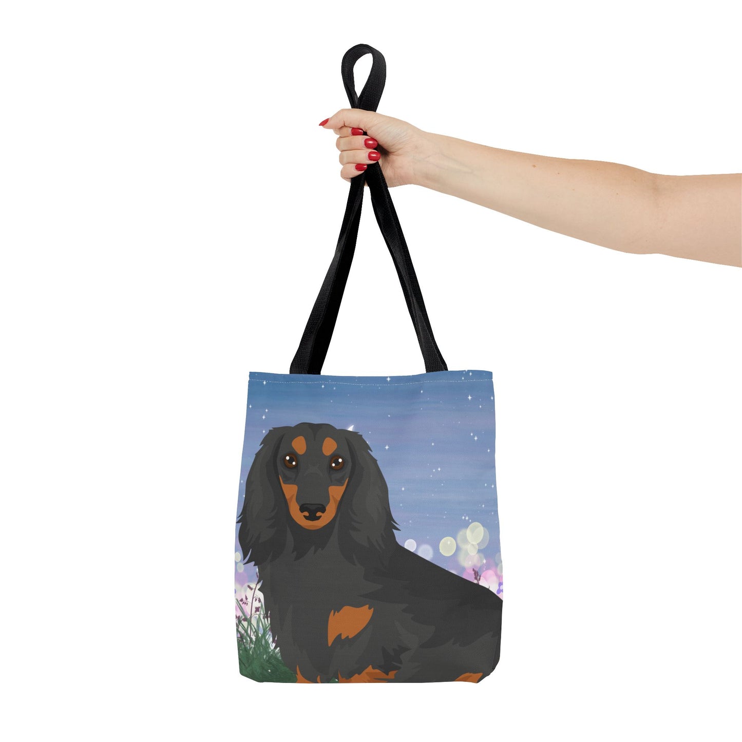 Dachshund Dog Tote Bag 13x13