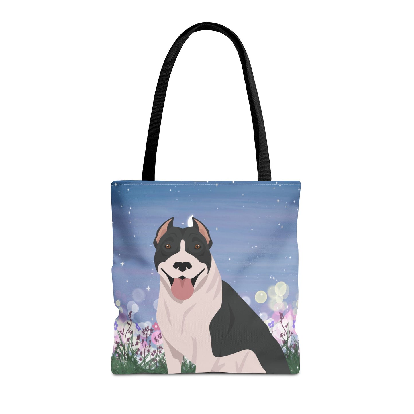 Pit Bull Dog Tote Bag 16x16