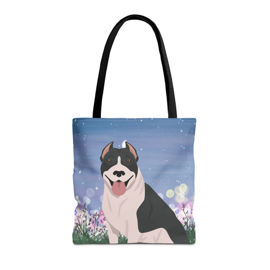 Pit Bull Dog Tote Bag 16x16