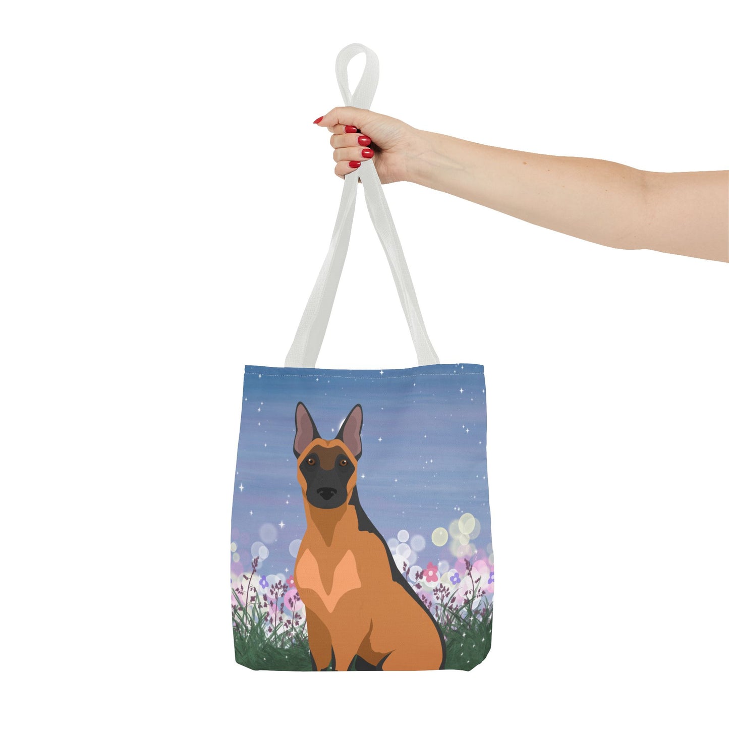 Belgian Malinois Dog Tote Bag 13x13