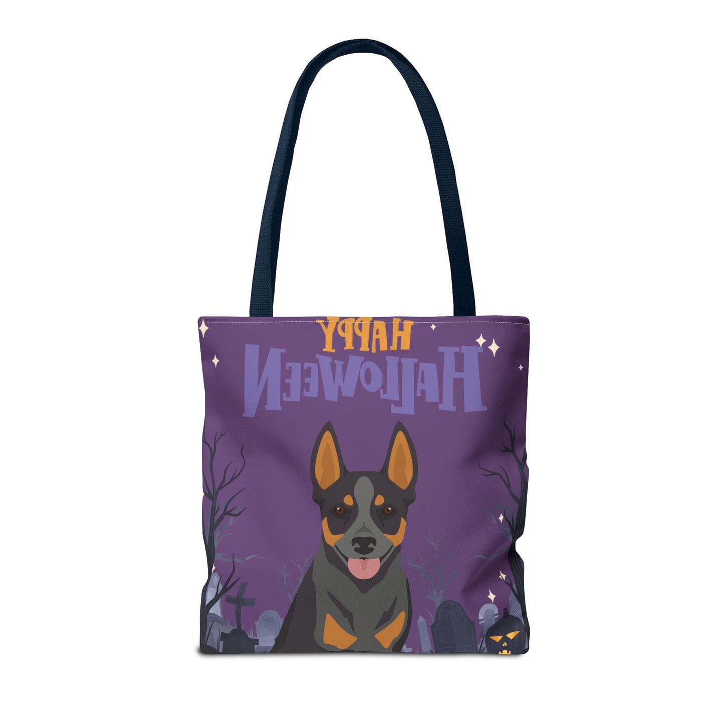 Australian Stumpy Tail Cattle Dog Dog Happy Halloween Tote Bag 16x16