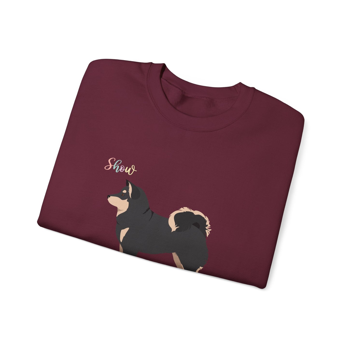 Shiba Inu Dog Unisex Heavy Blend Crewneck Sweatshirt