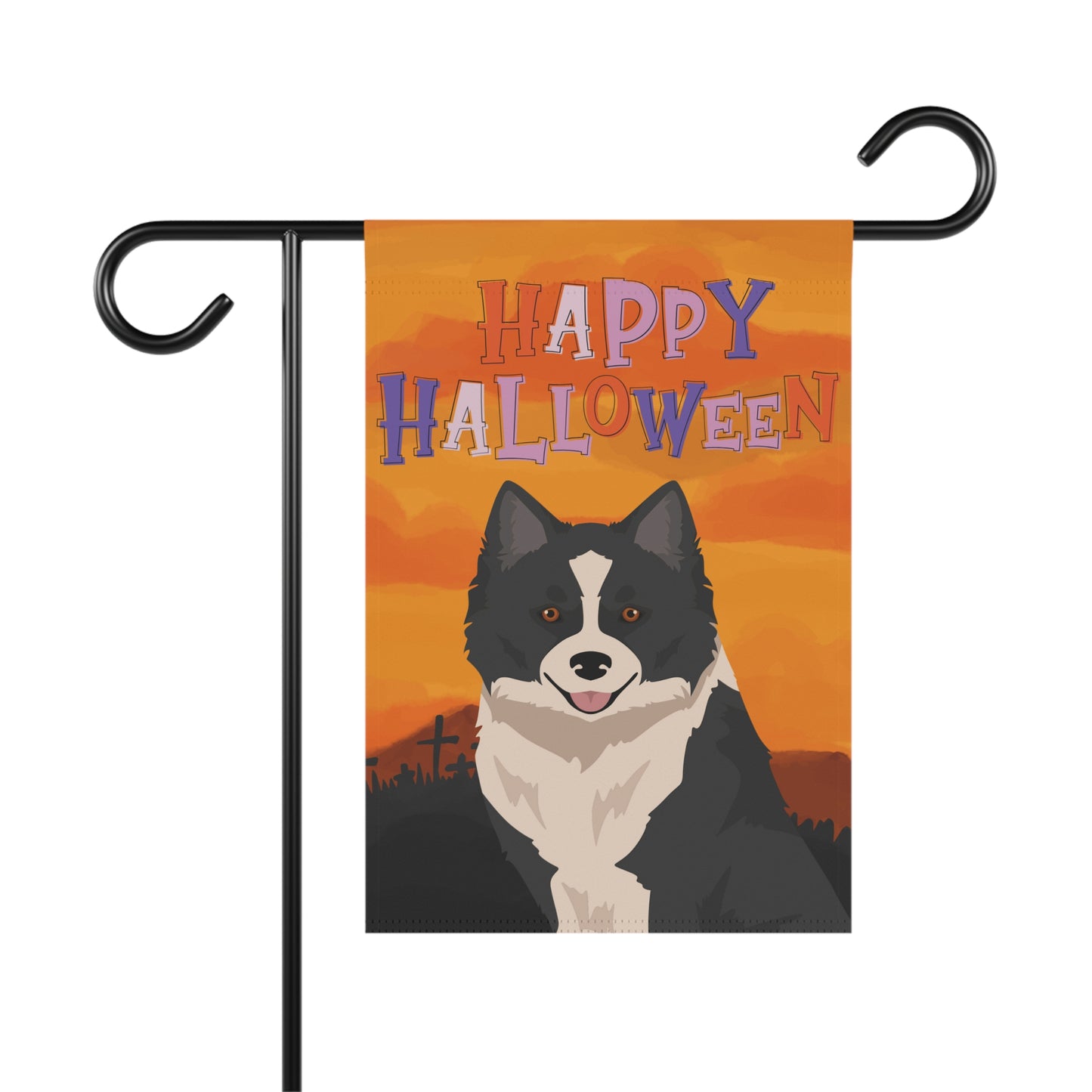 Nenets Herding Laika Dog Halloween Garden Flag