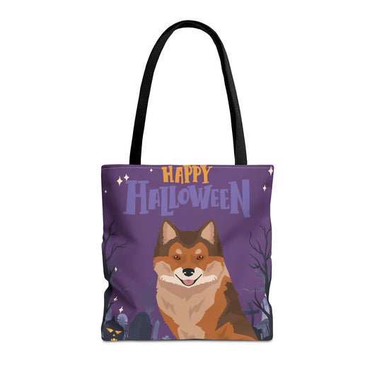 Nenets Herding Laika Dog Happy Halloween Tote Bag 16x16
