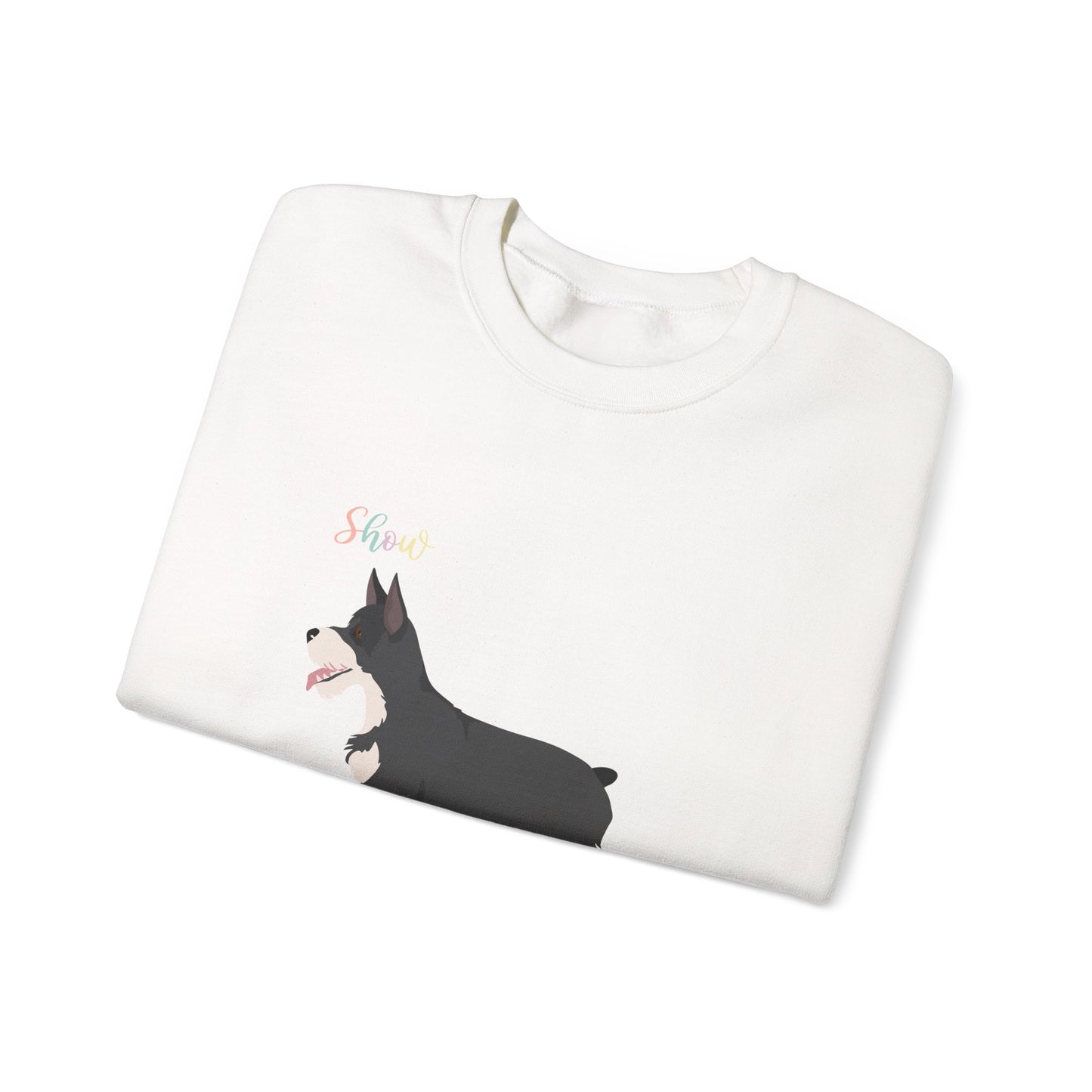 Schnauzer Dog Unisex Heavy Blend Crewneck Sweatshirt
