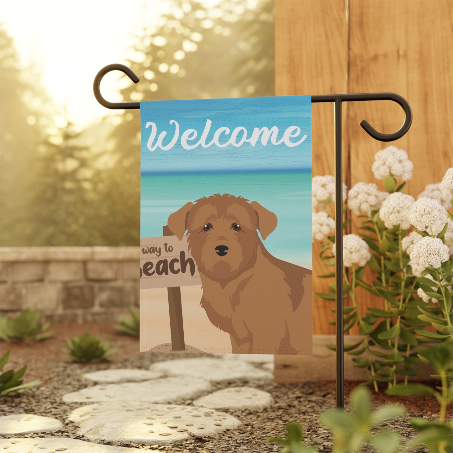 Glen Of Imaal Dog Garden Flag