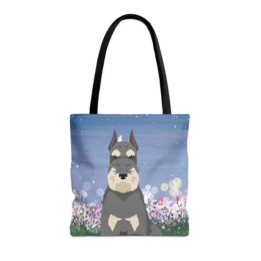 Schnauzer Dog Tote Bag 16x16