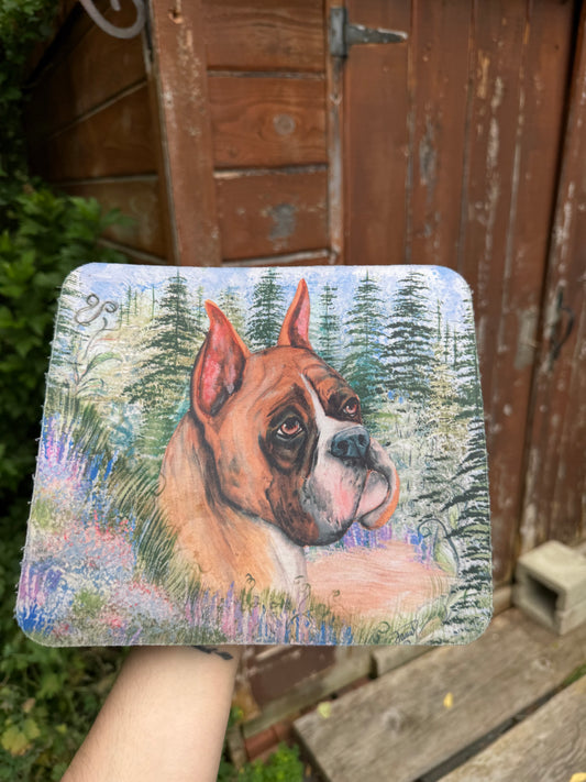Boxer Dog Mousepad