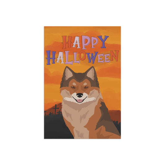 Nenets Herding Laika Dog Halloween Garden Flag