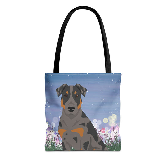 Beauceron Dog Tote Bag 13x13