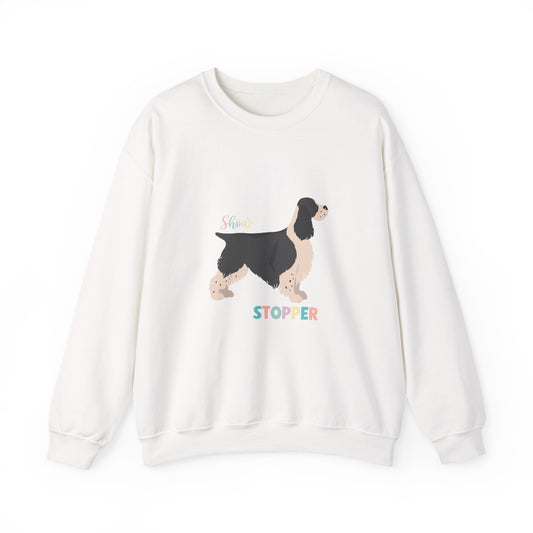 Springer Spaniel Dog Unisex Heavy Blend Crewneck Sweatshirt