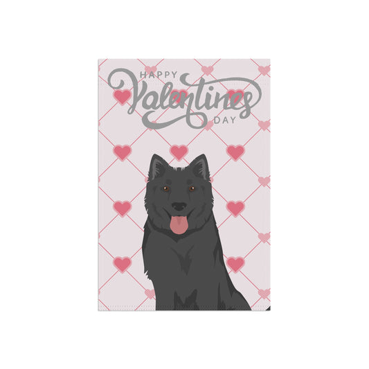 Kintamani Bali Dog Valentines Day Garden Flag