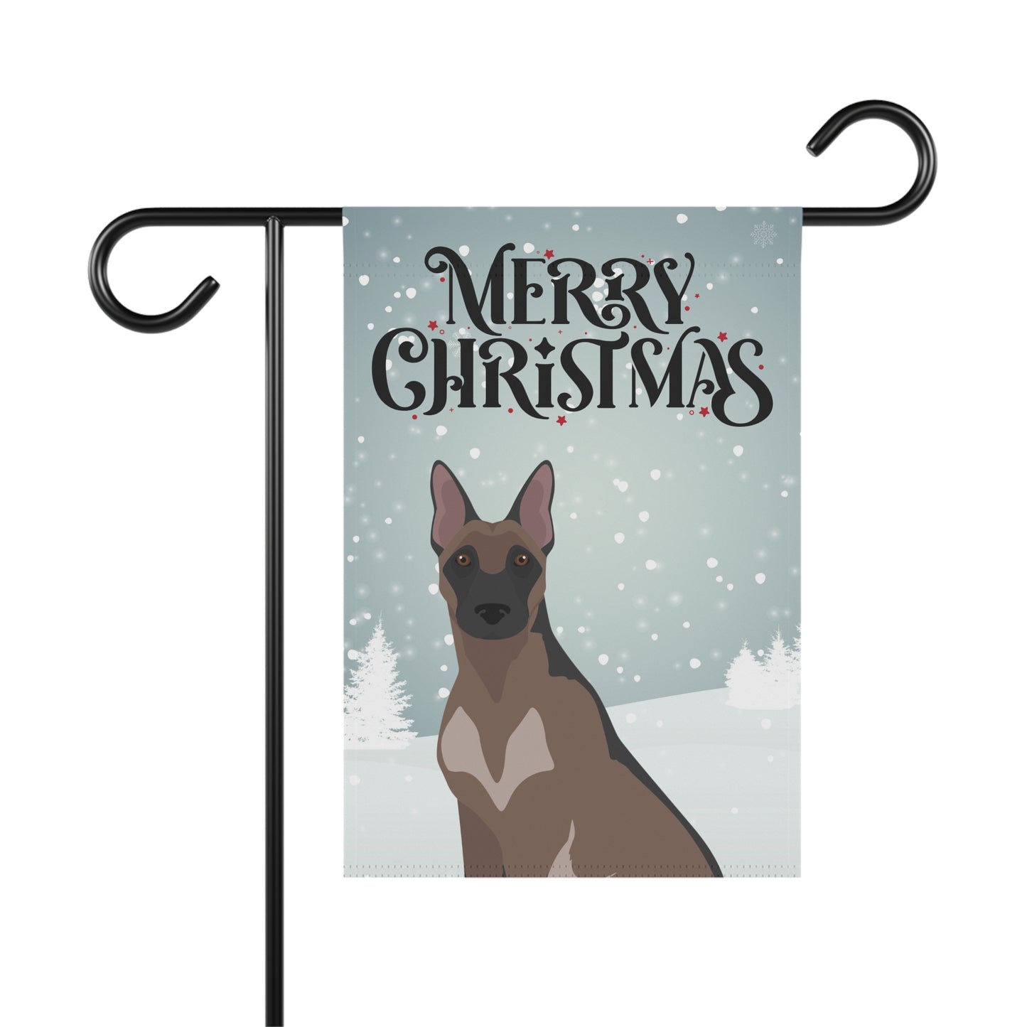 Belgian Malinois Dog Garden Flag