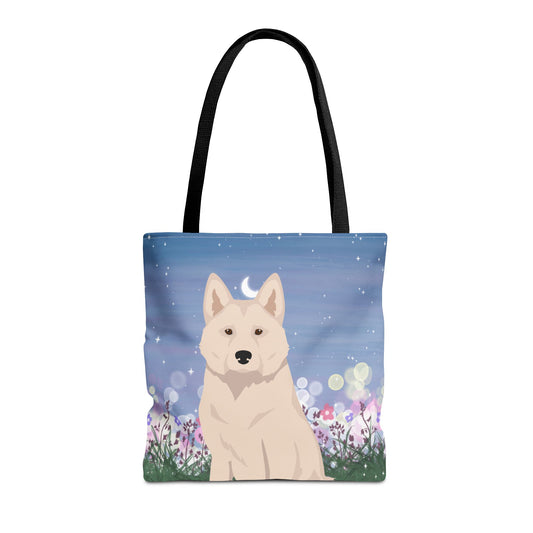 Alaskan Husky Dog Tote Bag 16x16