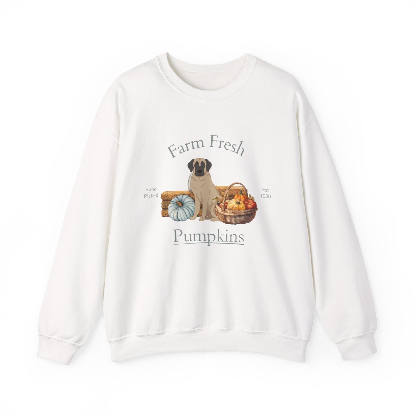 Kangal Dog Fall Farm Fresh Unisex Heavy Blend Crewneck Sweatshirt