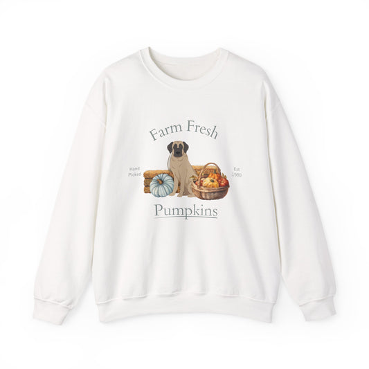 Kangal Dog Fall Farm Fresh Unisex Heavy Blend Crewneck Sweatshirt