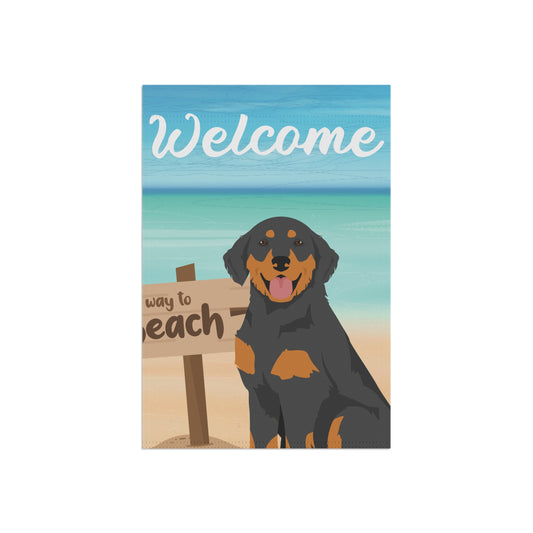 Hovawart Dog Garden Flag
