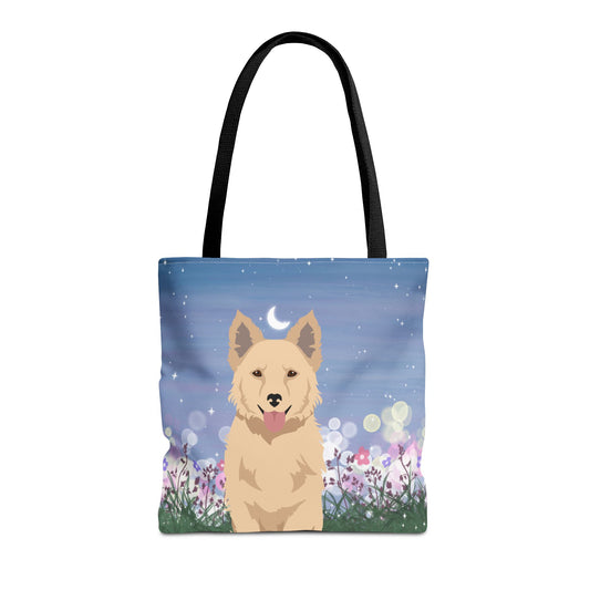 Mudi Dog Tote Bag 16x16