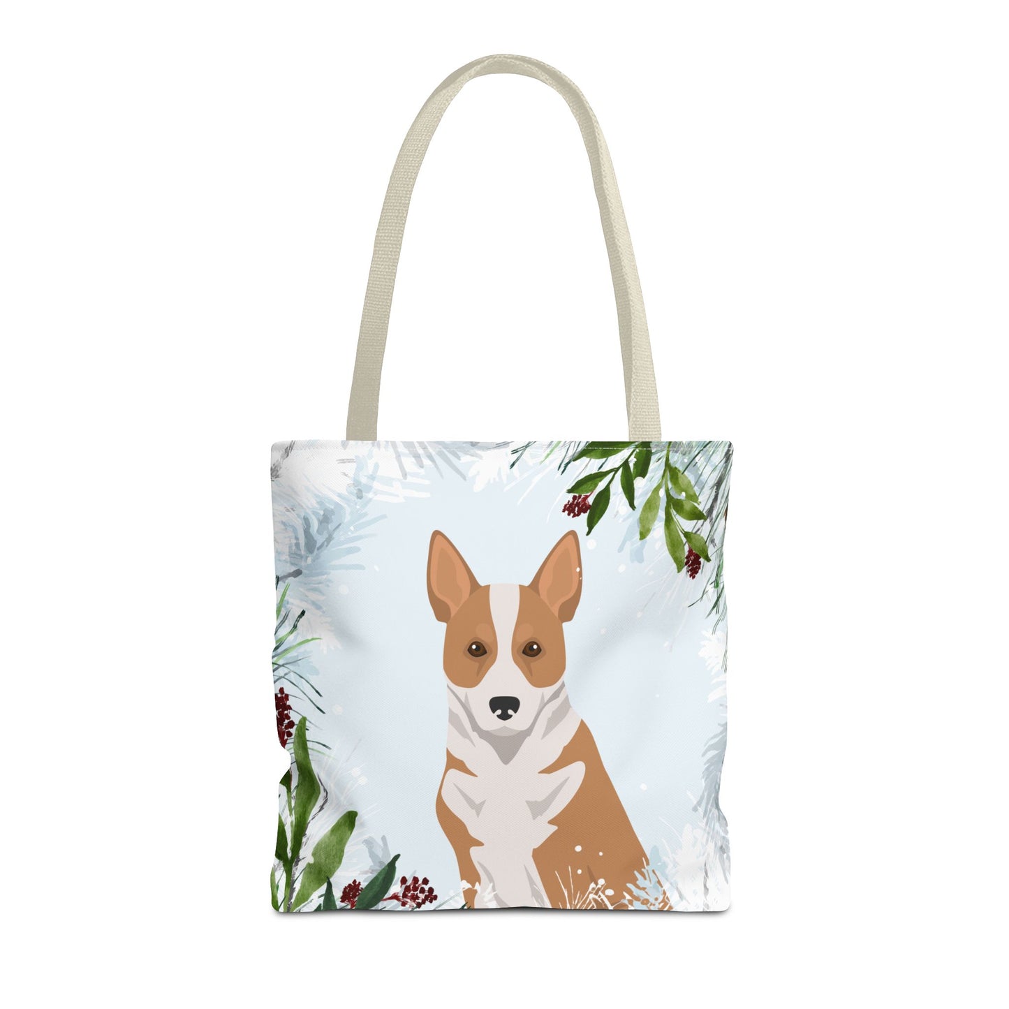 Canaan Dog Dog Christmas Holiday Tote Bag 16x16
