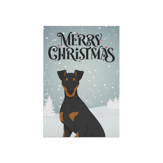 Manchester Terrier Dog Garden Flag