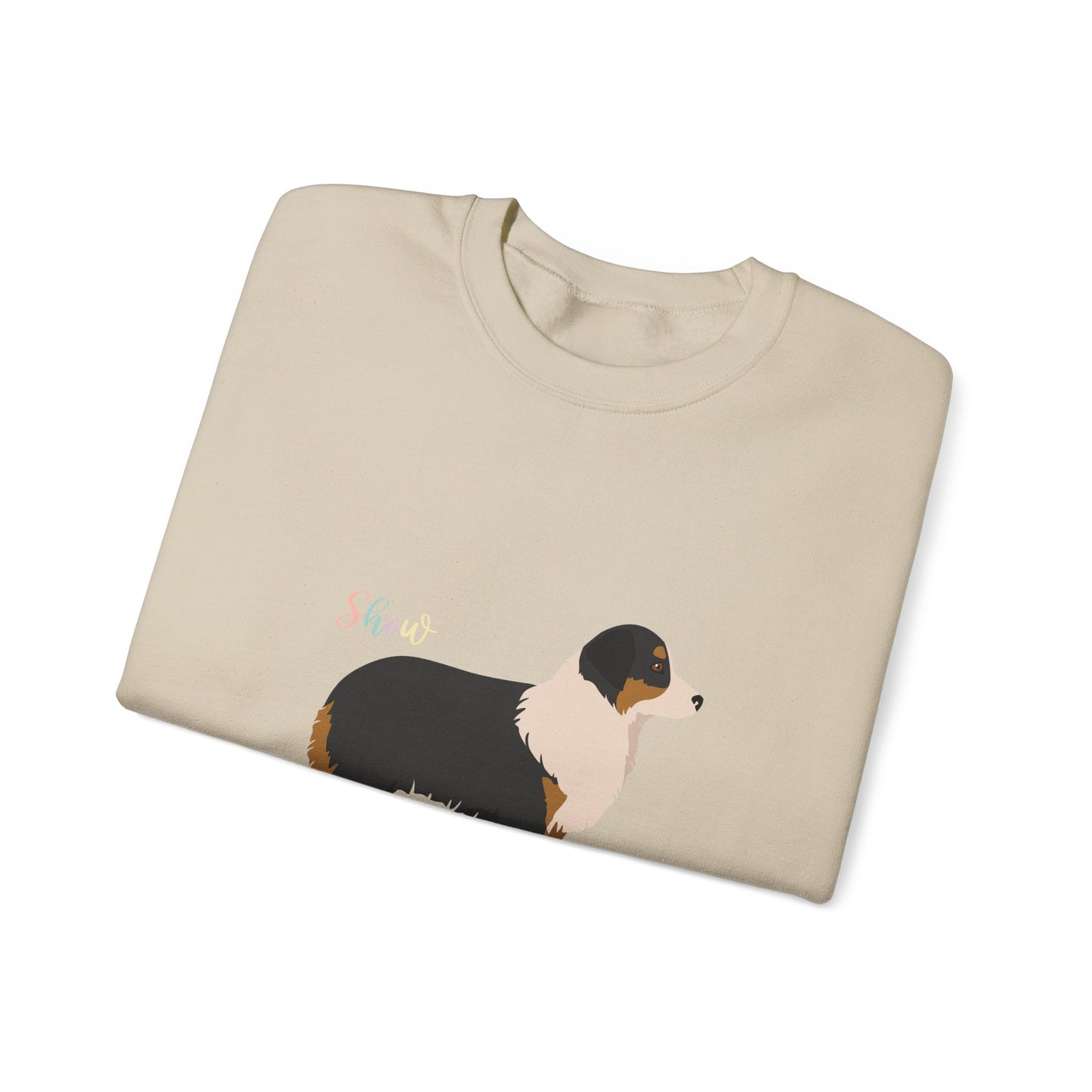Miniature American Shepherd Dog Unisex Heavy Blend Crewneck Sweatshirt