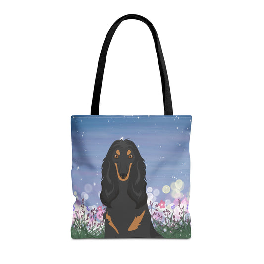 Afghan Hound Dog Tote Bag 16x16