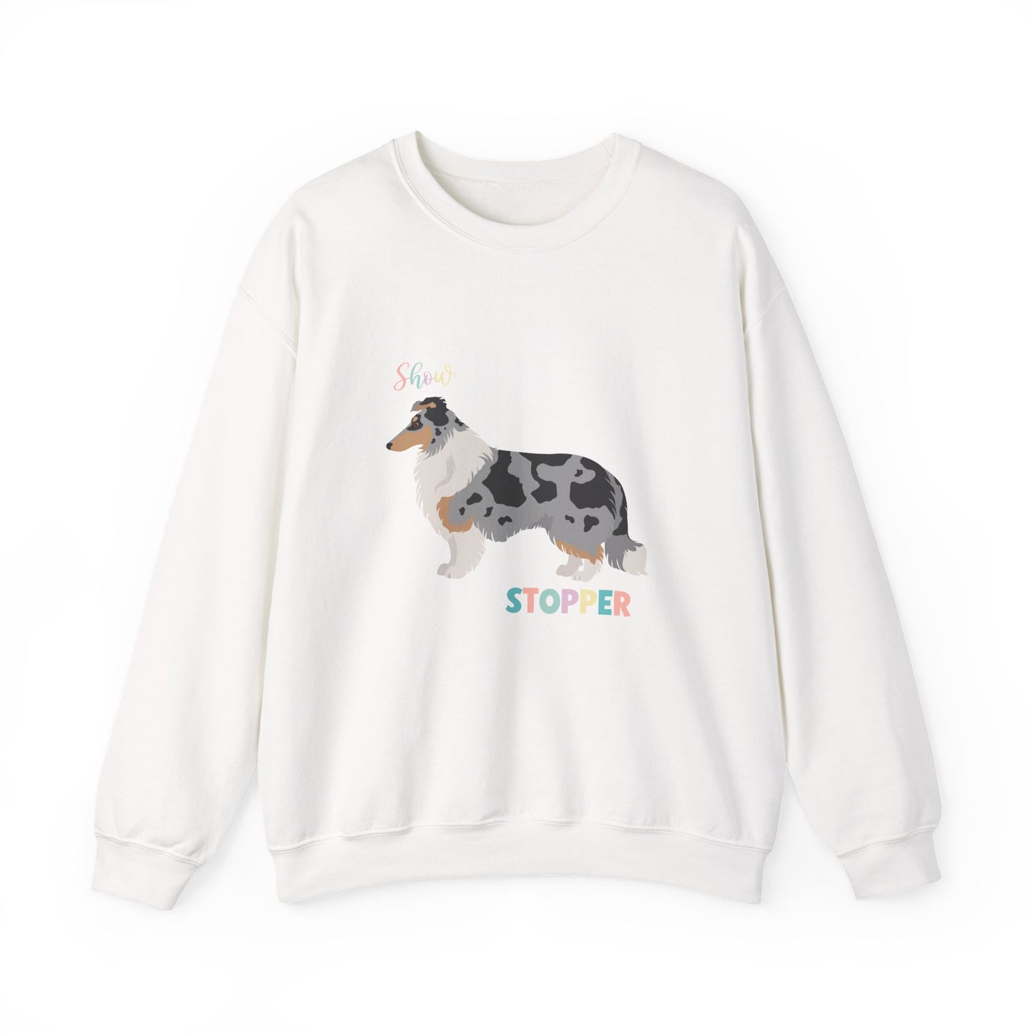 Collie Dog Unisex Heavy Blend Crewneck Sweatshirt