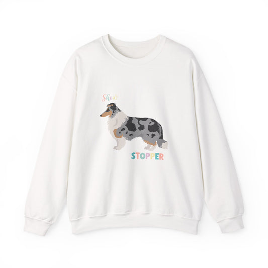 Collie Dog Unisex Heavy Blend Crewneck Sweatshirt