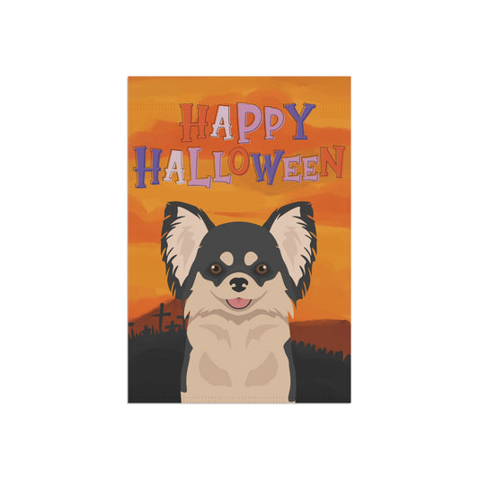 Chihuahua Dog Halloween Garden Flag