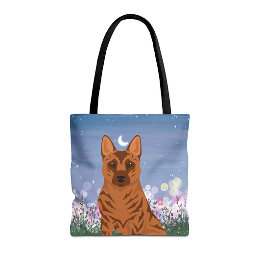 Kai Ken Dog Tote Bag 16x16