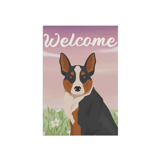 McNab Dog Welcome Garden Flag
