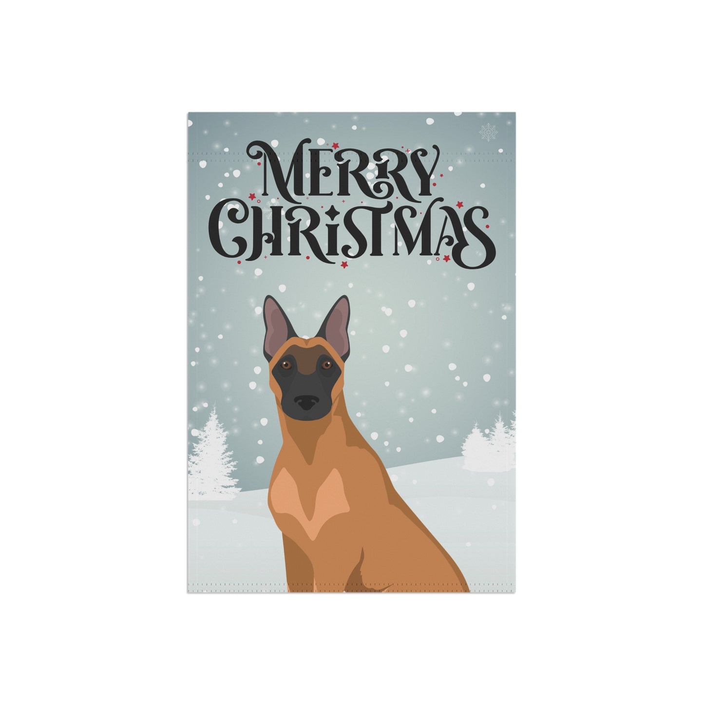 Belgian Malinois Dog Garden Flag