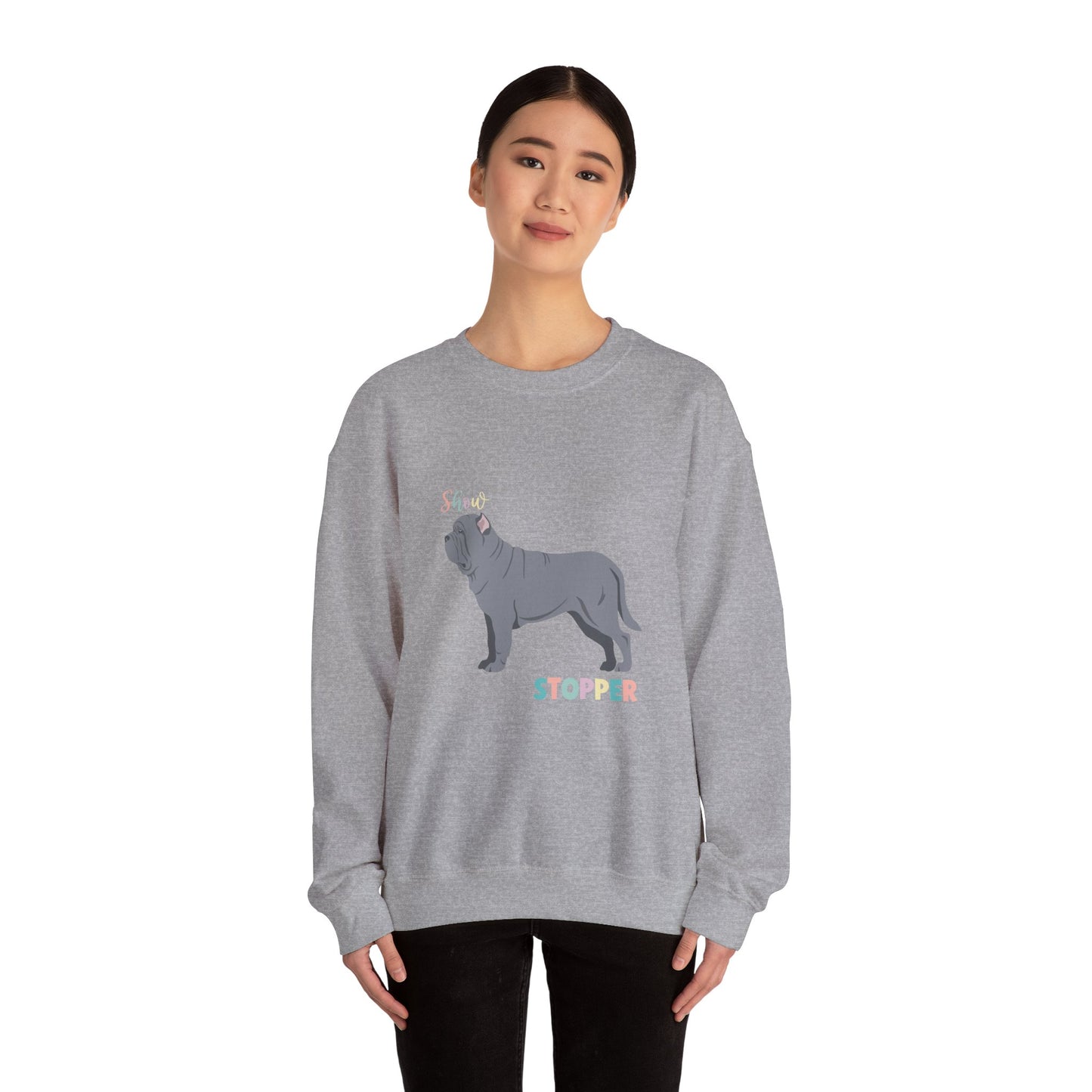 Neapolitan Mastiff Dog Dog Unisex Heavy Blend Crewneck Sweatshirt
