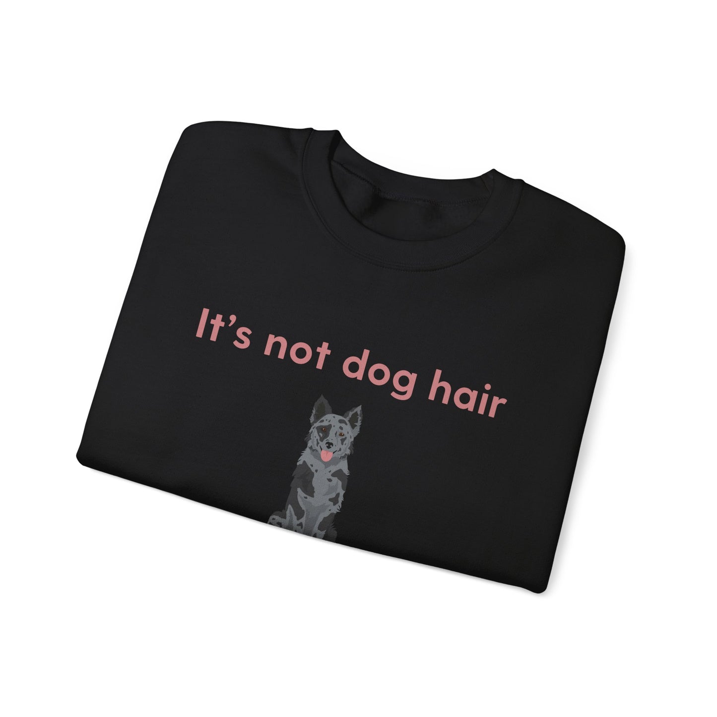 Mudi Dog Glitter Funny Unisex Heavy Blend Crewneck Sweatshirt, Mudi Mom, Mudi Gift, Mudi Lover