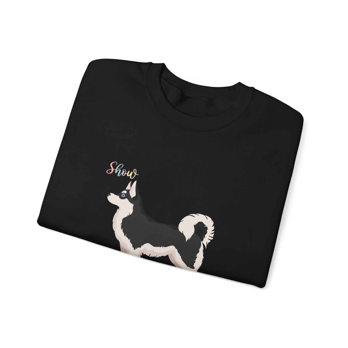 Alaskan Klee Kai Dog Unisex Heavy Blend Crewneck Sweatshirt