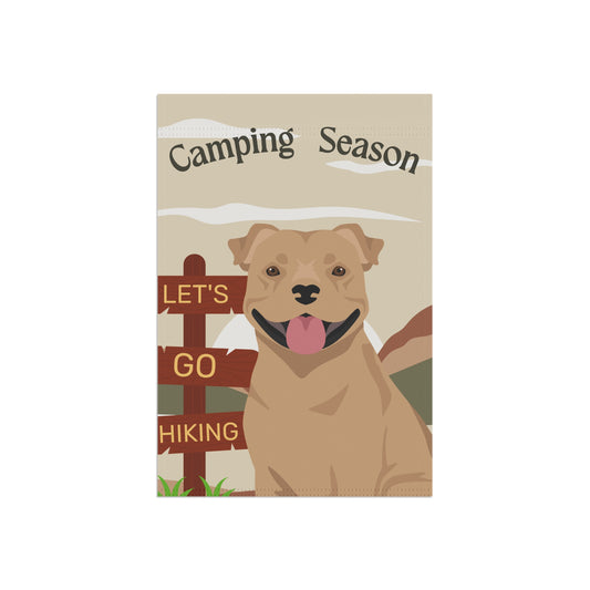 Staffordshire Bull Terrier Dog Camping Garden Flag
