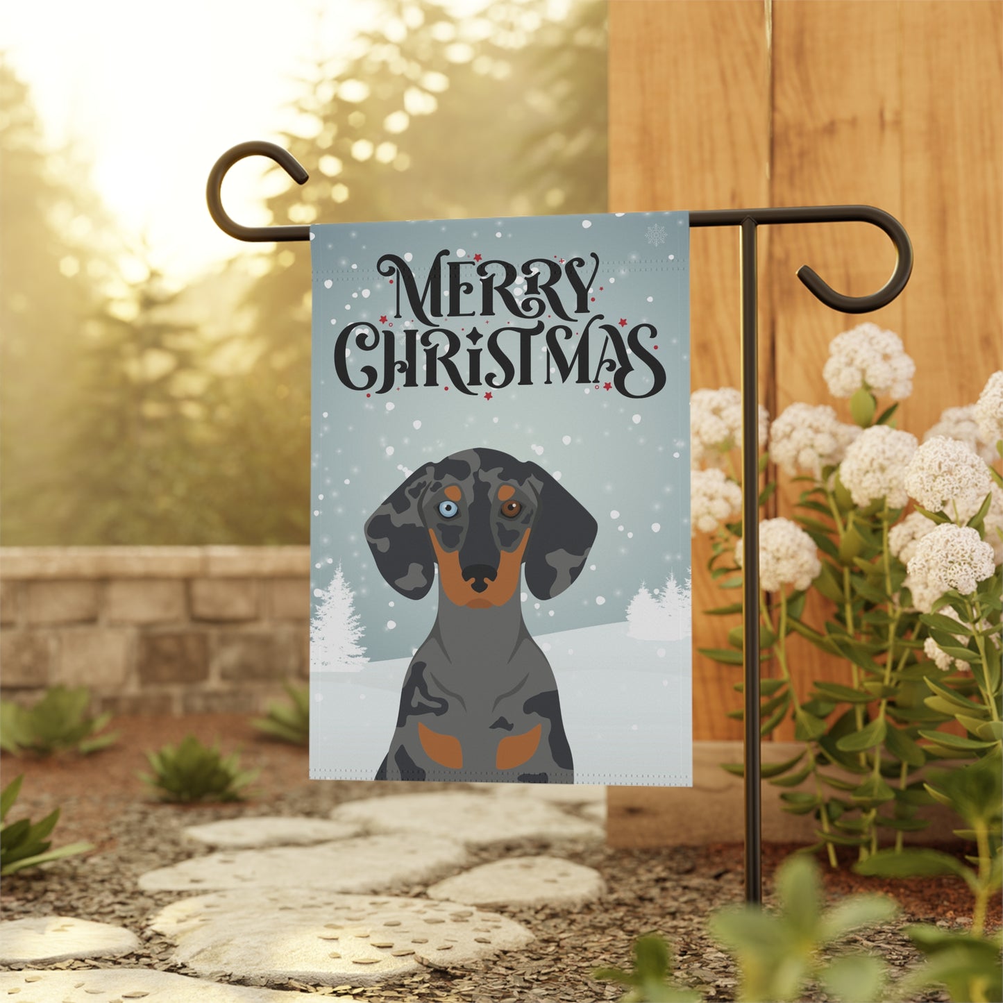 Dachshund Dog Garden Flag