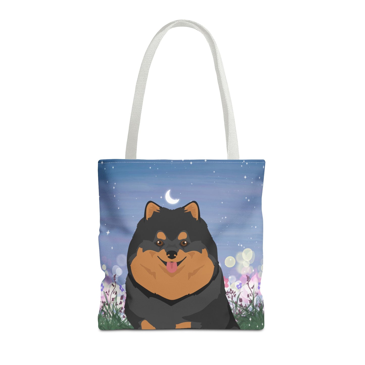 Pomeranian Dog Tote Bag 16x16