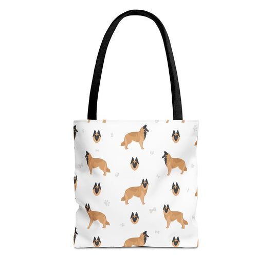 Belgian Tervuren Dog Tote Bag, Sheepdog Dog Mom Gift
