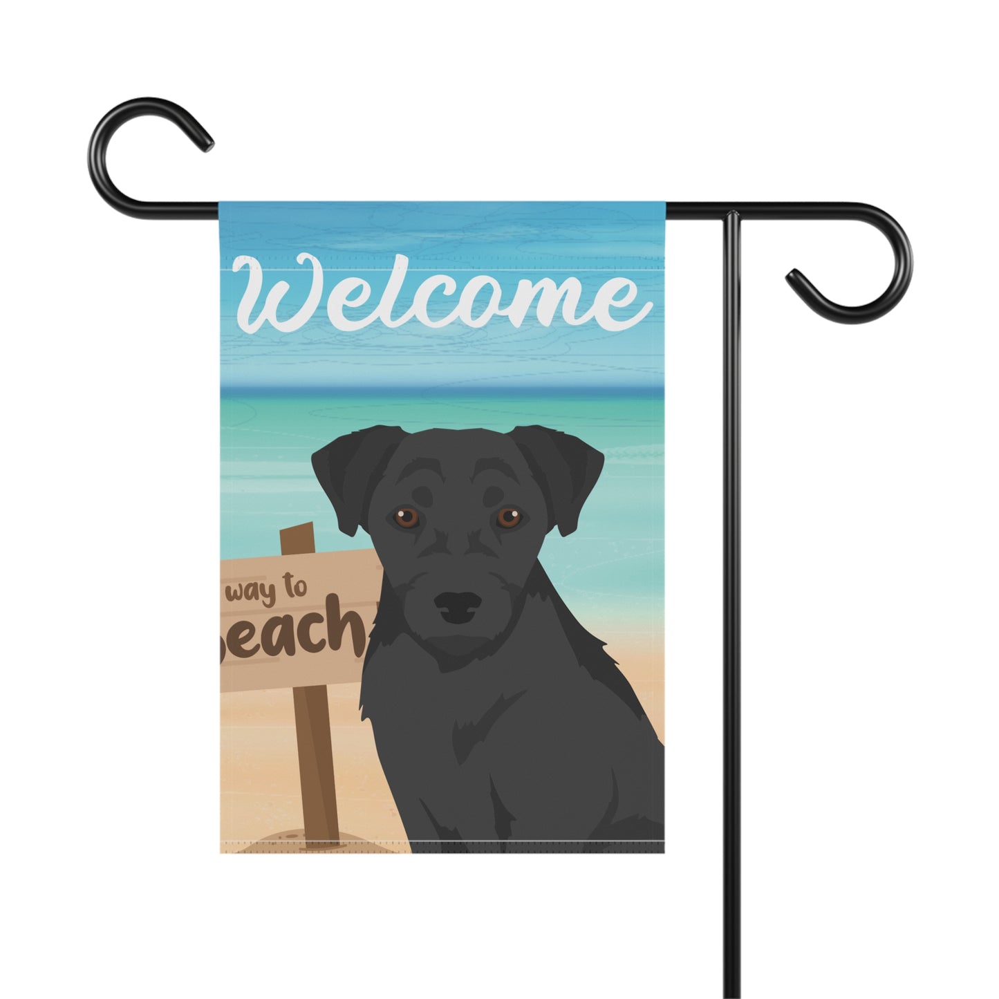 Patterdale Terrier Dog Garden Flag