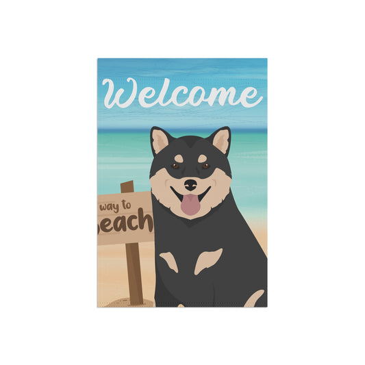 Shiba Inu Dog Garden Flag