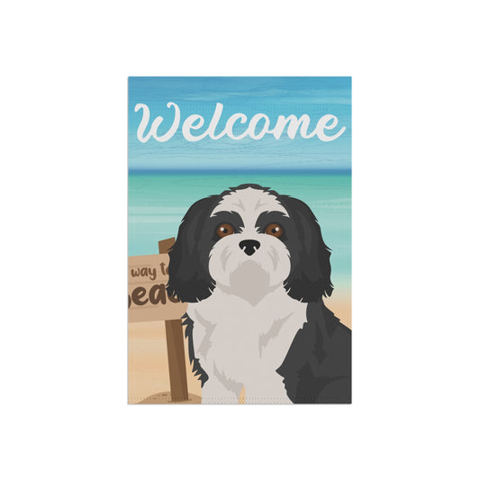 Shih Tzu Dog Garden Flag