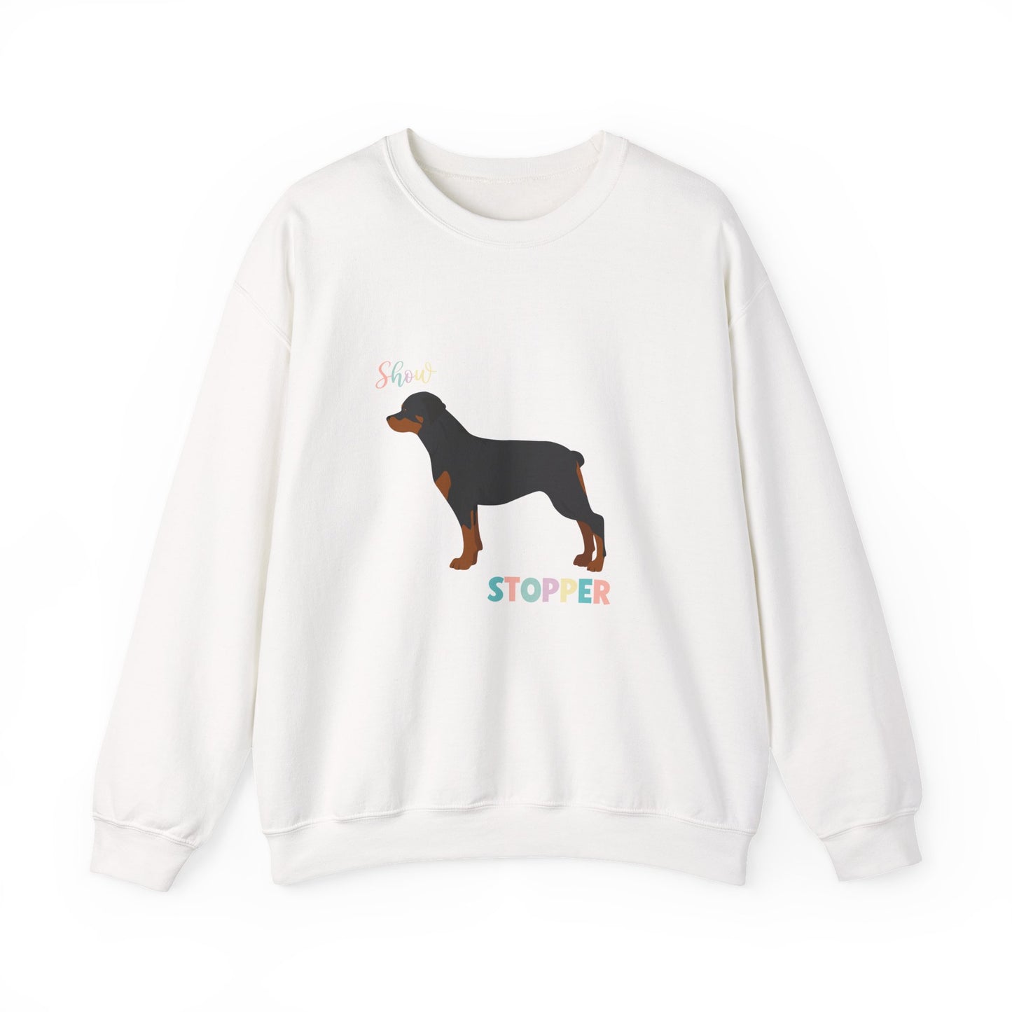 Rottweiler Dog Unisex Heavy Blend Crewneck Sweatshirt