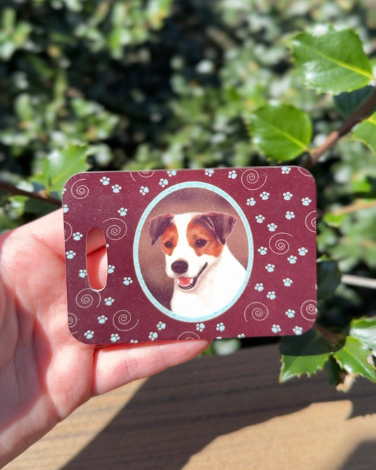 Jack Russell Terrier Dog Luggage Tag