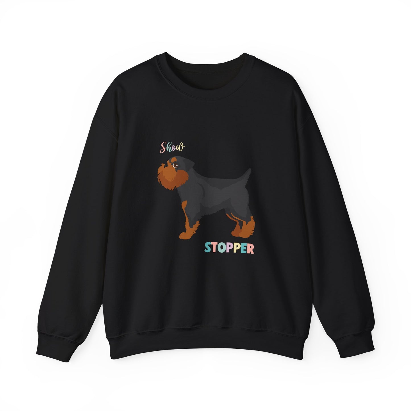 Brussels Griffion Dog Unisex Heavy Blend Crewneck Sweatshirt