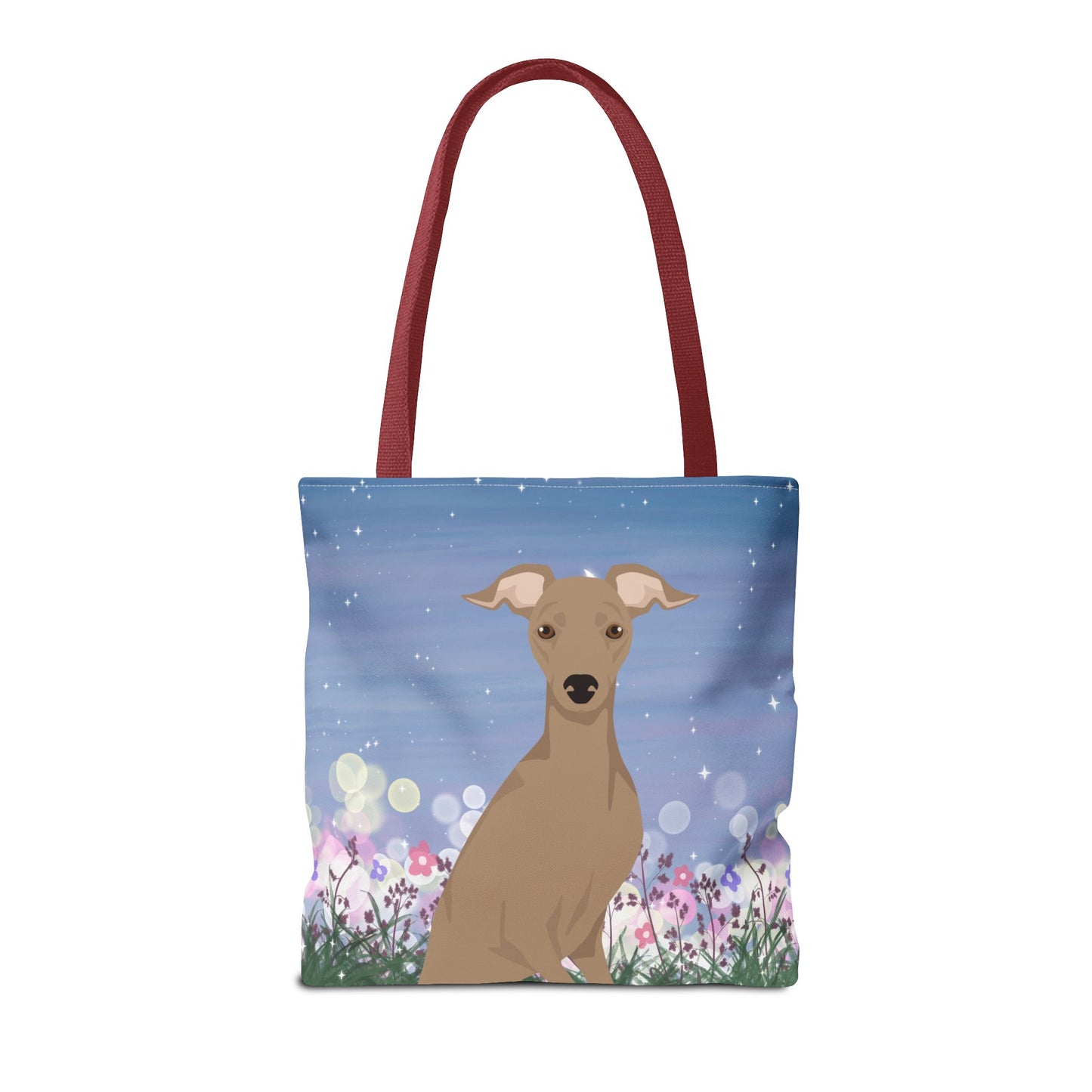 Italian Greyhound Dog Tote Bag 16x16
